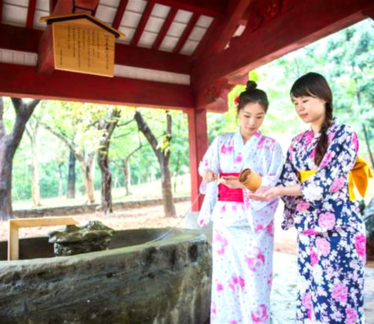 嘉義神社手水舍
